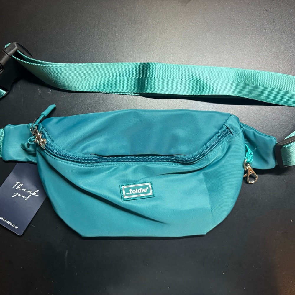 The Foldie crossbody 2024 version-TEAL